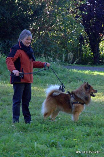  Ingrid Winkens-Wegner mit Buddy von der Wettloopsheide